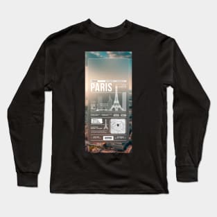 Paris Long Sleeve T-Shirt